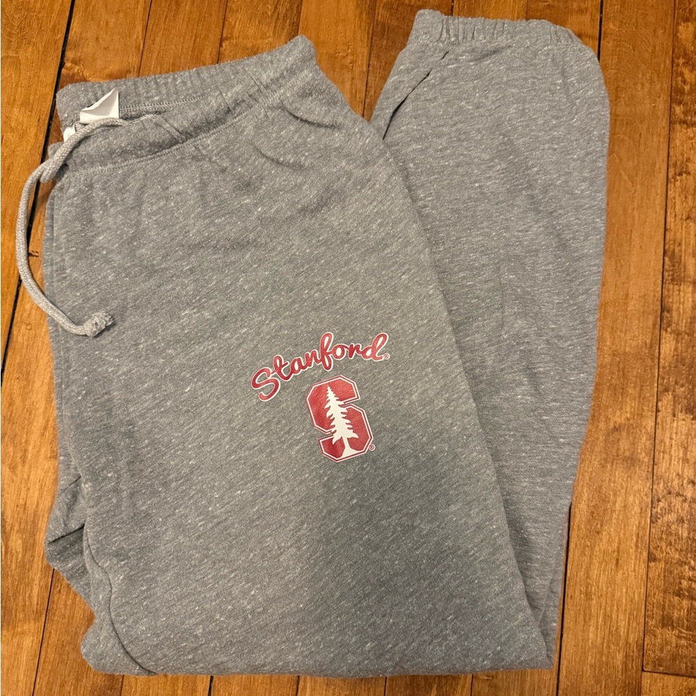 Gray Stanford Sweatpants